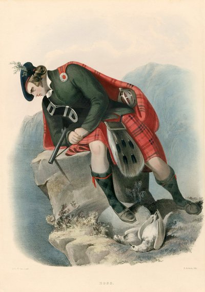 Ross, from The Clans of the Scottish Highlands by Robert Ronald McIan